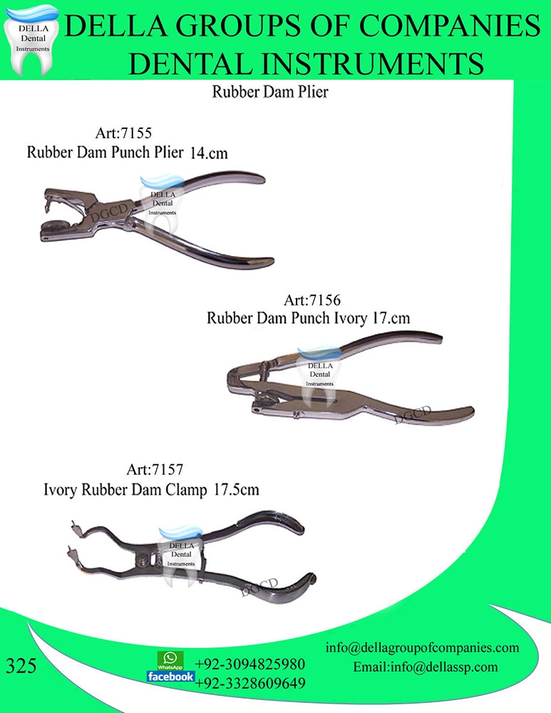 Rubber Dam Plier 